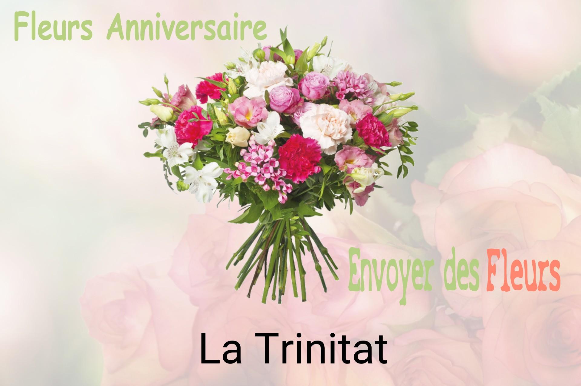 Bouquet de fleurs d’anniversaire livré à La Trinitat